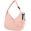 Generic Borsa da yoga da donna, con coulisse, impermeabile, borsone, rosa, | Borsa da palestra leggera da donna, per viaggi, weekender, esercizi, spiaggia, campeggio, ufficio, ospedale all'aperto