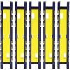 Aurgiarme Pesca Snelled Hook Holder Leader Line Board Organizzatori Linea Bobina Consiglio Snell Accessori