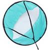 ECMQS Finestra trasparente Downwind Kayak Sail Portatile Kayak Sail con Finestra Trasparente Windsurf per Canoe, Gommoni Windsurf