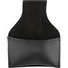 Benytro Porta gessetti da biliardo, custodia in PU con clip, nero | Cuciture solide, tasca compatta, attacco per cintura o borsa, dimensioni 12 x 10 cm, peso 30 g