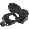 ECMQS Ghiaccio Grippers per scarpe da neve ramponi antiscivolo ghiaccio pinze escursionismo tacchetti punte trazioni 30 borchie scarpa grip escursionismo ghiaccio