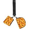 SMAZDFXX Set di marsupi da polso per esterni - 2 sacchetti con cerniera rimovibili p