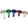 ECMQS 5Pcs Gomma Golf Tees Tee Alta Gomma Tees Holder Stabile Formazione Pallina da Golf Stand per Indoor Outdoor Pratica Mat Golf
