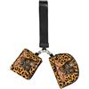 SMAZDFXX Cat Stand On A Pizza Leopard Spots Outdoor Sports Wrist Bag