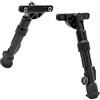 UTG Recon Flex KeyMod Bipiede Nero Opaco Cent Ht. 14,5 cm-20,3 cm