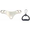 Gralara Connettore Geometrico Piastra di Conversione Cavo Resistente Adattatore per Trazioni LAT Machine con Azione Scorrevole Maniglia Fitness per Allenament