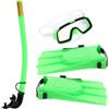 EXCEART Set Snorkeling per Maschera e Boccaglio Leggero | Vista Sott'acqua Chiara, Vestibilità Comoda, Silicone e Plastico, per Principianti e Allenamento in Piscina