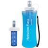 Generico Foldable Water Bottle - 500ml Soft Reusable Flask With Filter For Hiking | Stay Hydrated On The Go With A Lightweight, 500ml Flask Featuring An Integrated Filter For Clean Drinking