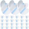 Generic Shoe Head Rain Protector Adesivi Protezione Pioggia Chiaro Invisibile | 30 adesivi trasparenti per tomaia delle scarpe, invisibili, per attività all'aperto, viaggi, pendolari, lavoro, giardino