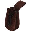 Generic Marsupio Portamonete Medievale Vintage con Coulisse, Piccolo Marsupio Portatile, con Chiusura, Adatto per Festival e Accessori Cosplay