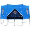 Generic Trampolino Tenda Trampolino Accessori Per Bambini | Copertura per tenda a baldacchino resistente al vento per cortile parco giochi campeggio camper giardino pioggia estate