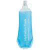 YRREATY Bottiglia d'Acqua Pieghevole Morbida Portatile e A Prova di Perdite 500 Ml Soft Flask