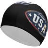 FJQWKLF Cuffia da nuoto unisex da football americano per capelli corti e lunghi, da donna e da uomo, per piscina, nuoto e bagno