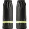 ECMQS Over-Pants - Ghette antipioggia da 55 cm, impermeabili, con elastico | Copertura impermeabile con bande riflettenti e parte superiore elastica per il controllo degli schizzi in bicicletta e gli