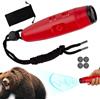 Generic Corno d'orso autodifesa 3 toni portatile 125dB 4 livelli di volume | Autodifesa Orso Corno per Arbitro Sportivo Controllo Folla Sicurezza Esterna Campeggio Arrampicata Esplorazione Outdoor