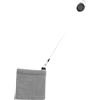 ECMQS Asciugamano portatile per la pulizia del golf con corda telescopica in microfibra asciugamani in tessuto assorbente acqua asciugamano da golf facile da pulire asciugamani per la pulizia a mano