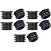 ECMQS 10Pcs Biciclette Maniglia End Tappi Biciclette Cavo End Caps Manubrio Manopole Tappi Bici Maniglia Tappi Bike Plug