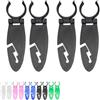 Freefire Accessori per stand up paddle, 2 supporti per pagaia in ABS, accessori per il fissaggio sicuro della pagaia, accessori per SUP, accessori per SUP, per tavola da SUP, kayak e canoa