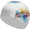 FJQWKLF Cuffia da nuoto unisex Watercolorte Music per capelli corti e lunghi, da donna e da uomo, per piscina, nuoto e bagno