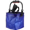 Toyvian Secchio Pieghevole da Pesca in EVA, Robusto, con Manico, 20x20x20cm | Esche Vive e Acqua, Struttura, Pieghevole, Leggero, per Molo e Spiaggia