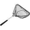 ECMQS Retino da pesca pieghevole portatile leggero con manico in lega di alluminio telaio Atterraggio pesce facile da trasportare Pesce leggero cattura