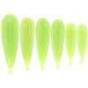 EXCEART 6 Pezzi Tappi da Pesca per Allenamento Lanci in PVC Verde Chiaro | Misure Multiple per Progressione, Leggeri con Ganci, per Istruttori e Pescatori in Spazi Aperti