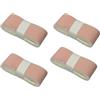 ECMQS Badminton Racchette Grip PU Pelle Tennis Grip Testa Overgrip Sport Nastro Antiscivolo Antiscivolo Fascia Sudore Grip Sweatband Badminton Squash Allenamento Fascia per il sudore