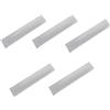 ECMQS 5Pcs Impermeabile Catena Della Bici Adesivo Antiscratch Protector Mountain Bike Chainstay Protector Chain Stay Frame Guard Clear Guard Tape Film Covers
