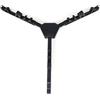 NEXAVKPR Supporto per cartuccia pieghevole da esterno con staffa per | Supporto piatto per serbatoio, supporto per contenitore, treppiedi, per campeggio, picnic, bikepacking, mensola per bottiglie