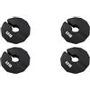 Adiythbm Gym Micro-Plates - Piastre in gomma per gli appassionati di | Dischi frazionari aggiuntivi in passi da 0,5 kg; compatibili con manubri, kettlebell e barre per vari allenamenti.