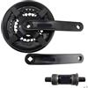 Generic Guarnitura for mountain bike TY301 42-34-24T 170MM 3X8/7/6 velocità Ruota dentata for bicicletta