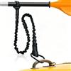 Yifort Guinzaglio per kayak, SUP Leash, accessorio per stand up paddle | Guinzaglio elastico per canoa, con moschettoni, per kayak, canoa, barca, 120-145 cm