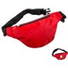 Generic Marsupio Rosso di Primo Soccorso con Cintura, Borsa di Emergenza in Nylon