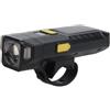 ECMQS Per mountain bike e ciclismo quotidiano, alimentazione USB | Pannello solare e alimentazione USB con faro regolabile e tre modalità di illuminazione per gite serali