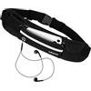 Jueachy Marsupio Running Donna Uomo: Impermeabile Porta Telefono Corsa Elastica Cintura da Corsa Cellulare Jogging Borsa Sport Porta Cellulare Corsa con Jack per Cuffie