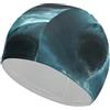 FJQWKLF Cuffie da nuoto Shark eleganti, cuffie da a impermeabili per la protezione dei capelli, facili da indossare e da togliere