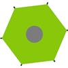 Generic Oxford Vloth - Copertura parasole per trampolino | Tetto trampolino per saltare sport all'aria aperta feste di compleanno picnic attività comunitarie piscine parchi acquatici