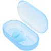 POPETPOP Tappo Nasale da Nuoto in Silicone, Antiscivolo | Sport Acquatici e Allenamento in Piscina, Riutilizzabile, Finitura Liscia senza Giunture, Blu
