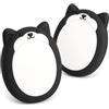 LOFTBIXA Scaldamani Elettrico Ricaricabile 2 Pezzi, Scaldino Magnetico per le Mani | 2 × 2000mAh; Forma Cane & silicone soft; magnetico 2-in-1 separabile; 3 livelli calore & sicurezza; cavo doppio Type-C
