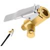 Generic Ugello di gonfiaggio a morsetto a connessione rapida con mandrino | Mandrino ad aria di bloccaggio rapido per Dirt Biking Road Cycling Outdoor Car Bicicletta Moto Compressore