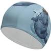 FJQWKLF Cuffia da nuoto unisex Sea Cows per capelli corti e lunghi, da donna e da uomo, per piscina, nuoto e bagno