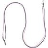 TOYANDONA 2 Pezzi Fermaganti Elastici per Guanti da Sci, Cinghie Regolabili | Nylon Blu e Rosa, Attacco a Laccio per Cappotti e Guanti da Neve, per Uscite Invernali e Viaggi