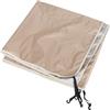 DEARMAMY Copertura Superiore per Tenda Automatica Beige per 3-4 Posti | Telo Oxford Rivestimento Pu, Cuciture Rinforzate, Protezione Anti-uv, per Tetto Camper e Tende Dome