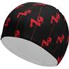 FJQWKLF Cuffia da nuoto unisex con illustrazione di Pole Dancer, per capelli corti e lunghi, da donna e da uomo, per piscina, nuoto e bagno