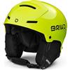 Briko Mammoth, Casco Unisex Adulto, SHINYYELLOWFLUO, 48-52 cm