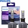 Philips LED H1 Ultinon Pro3015 12V/24V 6000K Lampade LED per fari automatici bianco brillante, 2x