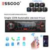 ESSGOO Autoradio Stéréo 1Din con Kit Vivavoce, Bluetooth e Telecomando. Lettore MP3, FM e Audio Auto. Perfetto per un Sistema Multimediale Completo e Adatto a Diversi Modelli di Veicoli.