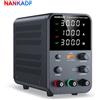 NONE NANKADF Alimentatore CC regolabile 30V 5A 10A Banco da laboratorio Fonte di alimentazione Alimentatore stabilizzato Regolatore di tensione Interruttore 120V 60V5A