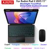 AJIUYU Tastiera Magic per Xiaomi Redmi Pad 2 2025 11' - Custodia con tastiera e portapenna per tablet Redmi Pad 2 da 11 pollici