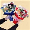 Aoger Peluche di Topolino e Minnie, Bambole Anime Cartoon, Bouquet Creativi Fatti a Mano, Regali per Compleanno, Natale e San Valentino